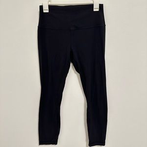 Lululemon Cropped Black Leggings
